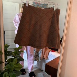 Princess Polly plaid mini skirt